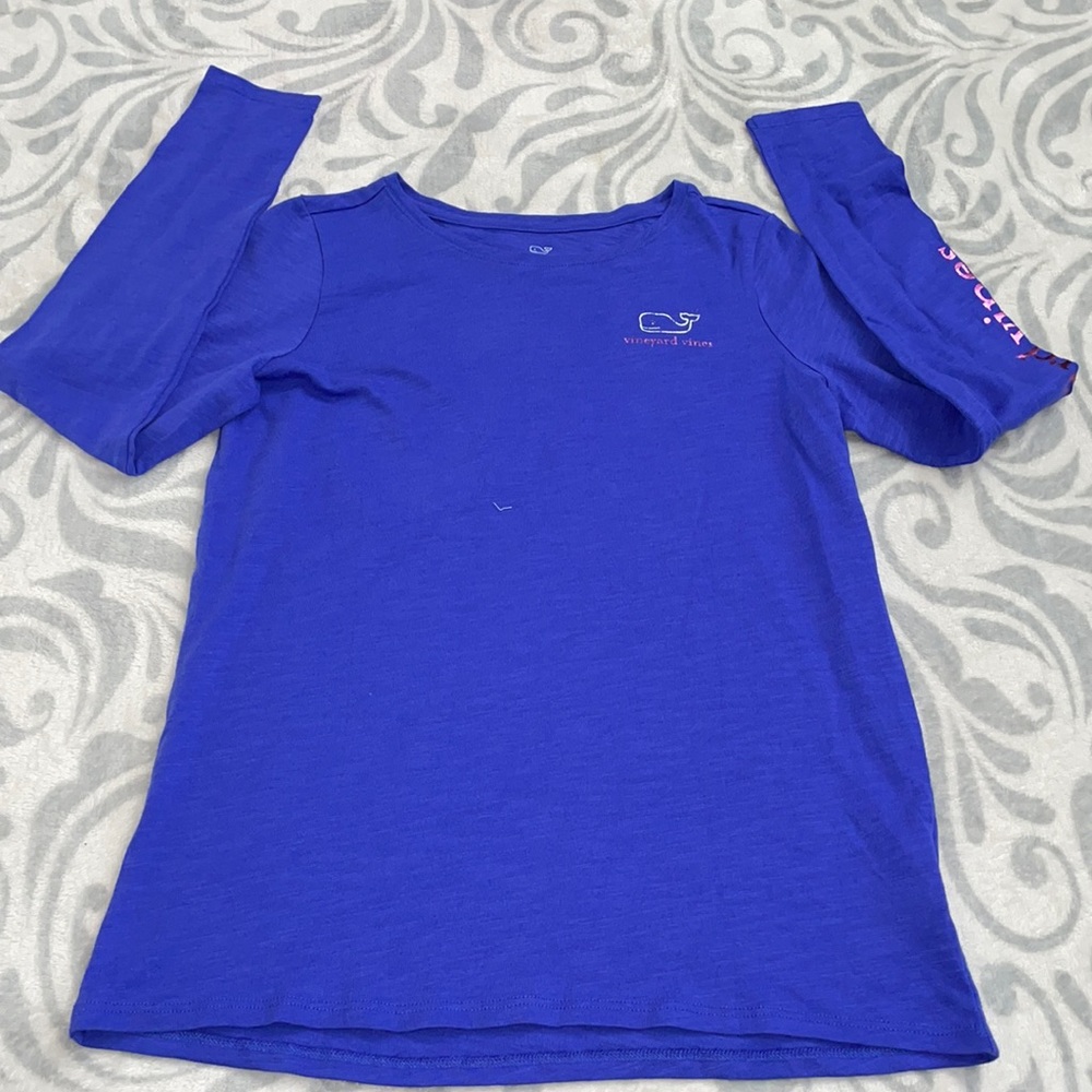 Vintage Whale Long-Sleeve Pocket Tee